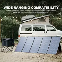 ALLPOWERS Panneau solaire pliable 400W / 200W / 140W / 100W / 60W Chargeur solaire avec sortie solaire pour centrale électrique Générateur solaire 3