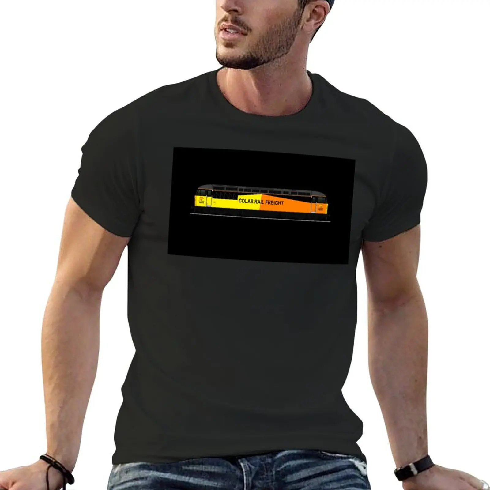 

CLASS 56 LOCOMOTIVE T-Shirt customs design your own sports fans anime shirts men