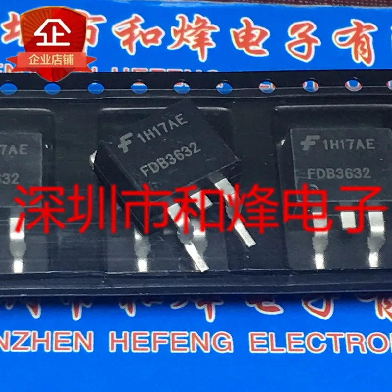 

5 шт.-10 шт. FDB3632 TO-263 100V 80A Новый и оригинальный на складе