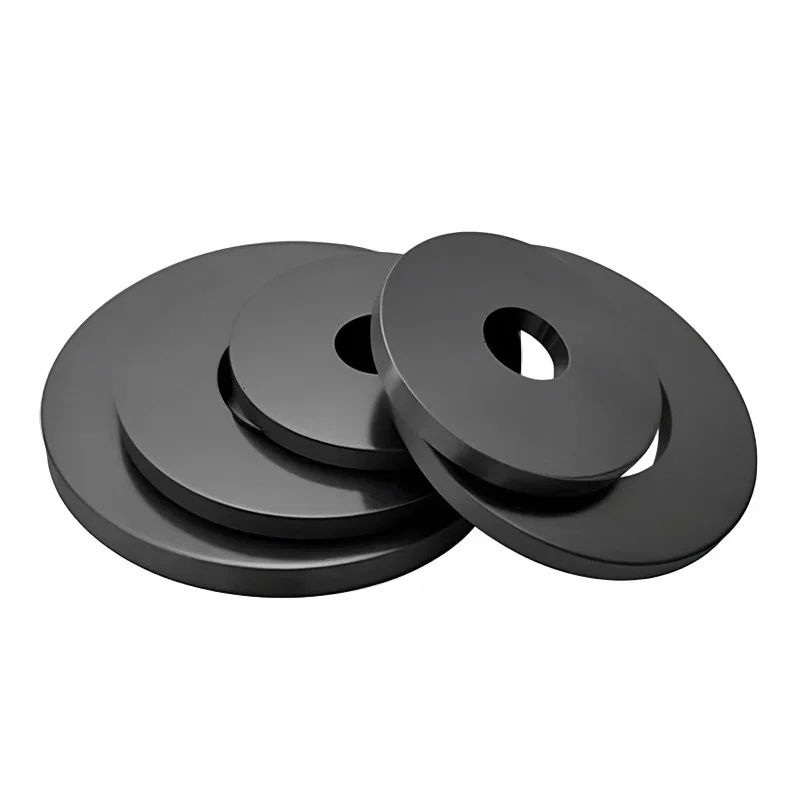 Rubber Washers M2-M42 Black Soft Flat Plane Spacer Insulation Gasket Ring