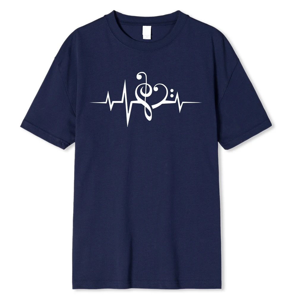 VTT battement de coeur vélo hommes T-shirts décontracté imprimé 2024 été manches courtes noir t-shirt T-shirts grande taille Camiseta_voghion.com