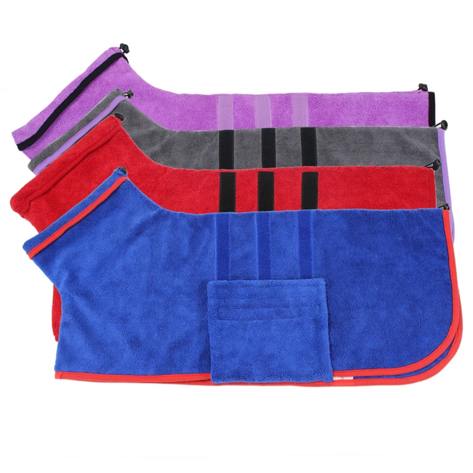 Microfiber Dog Bathrobe Towel for Fast Drying