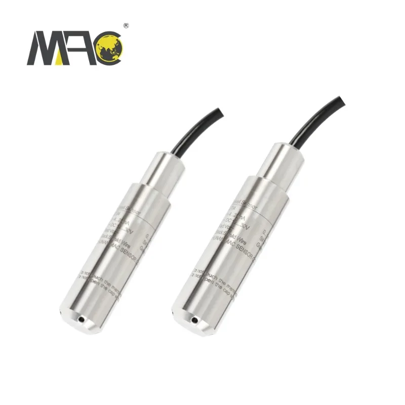

Погружной датчик давления уровня топлива Macsensor 4-20 мА Rs485
