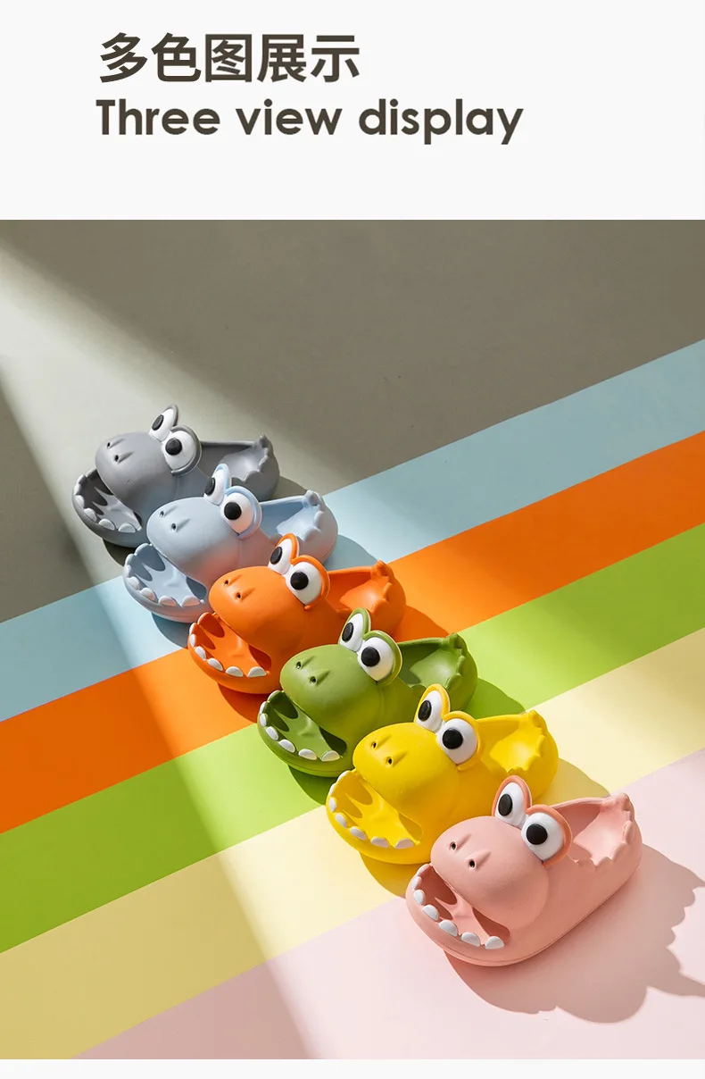 boy sandals fashion 2022 Summer Baby Sandals Girls Boys Children Shoes Slippers Soft Anti-Skid Cute Dinosaur Home Shoes Toddlers Kids Beach Sandal comfortable sandals child