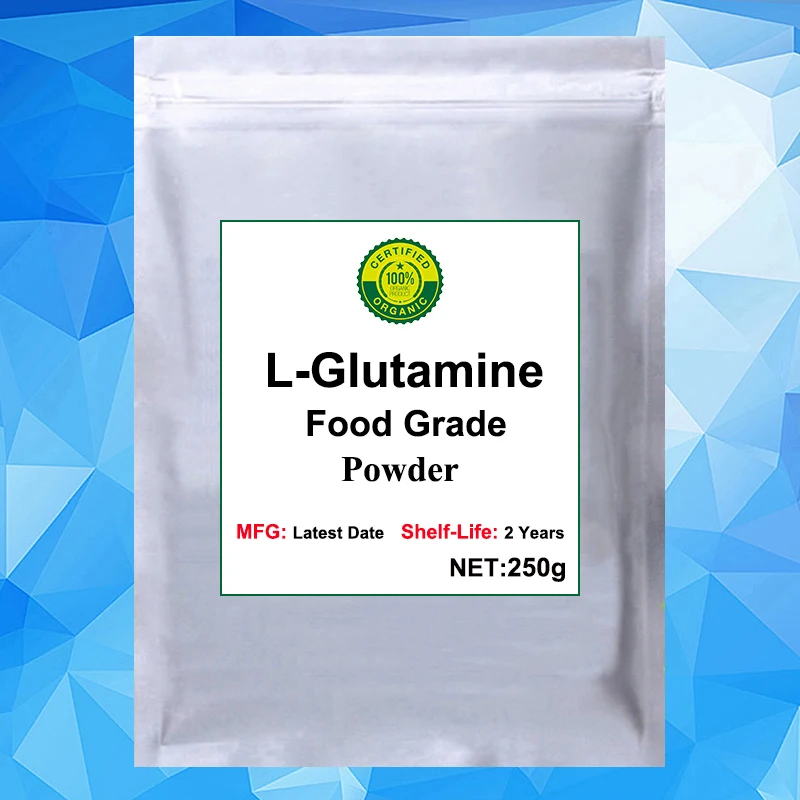 L-Glutamine Food Grade Powder Glutamine antioxidant Improve Brain Function Supports Muscle Mass |