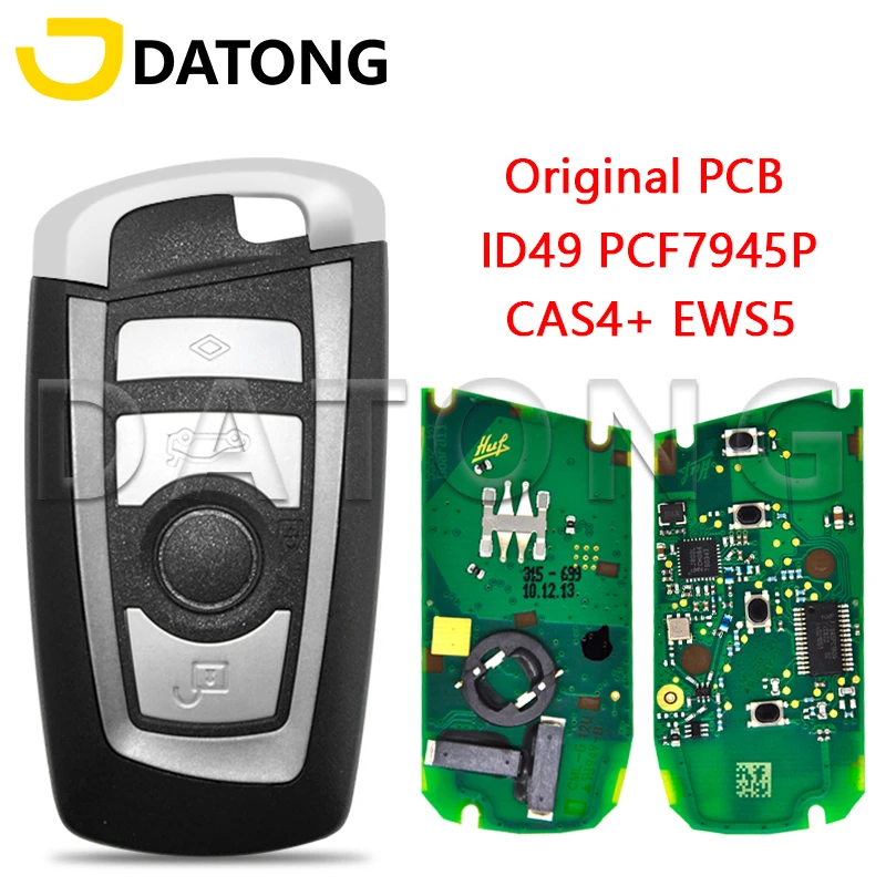 Datong World Car Remote Control Key For BMW 1 3 5 Series CAS4+ EWS5