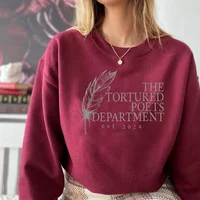 The Tortured Poets Departmentest 2024 Printed Sweatshirts Women Men Causal TTDP Hoodie Harajuku in My Era Merch Womans Clothing 5