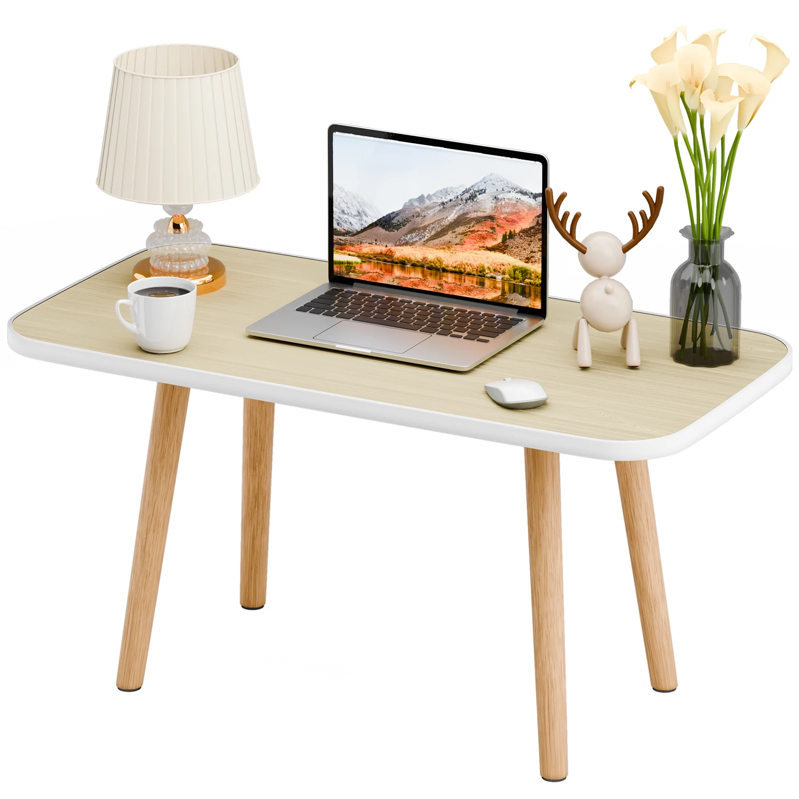 Modern Home living room coffee table small apartment dining table simple Nordic small rental sofa side