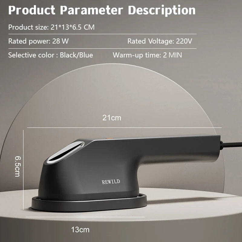 Clothing Iron Handheld Ironing Machine Portable Steam Iron Mini Ironing Machine Home Travel Dry Wet Ironing Machine New Style 2