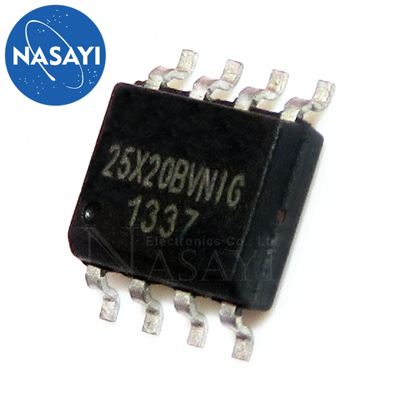 

5pcs/lot W25X20BVNIG 25X20BVNIG 25X20 SOP-8