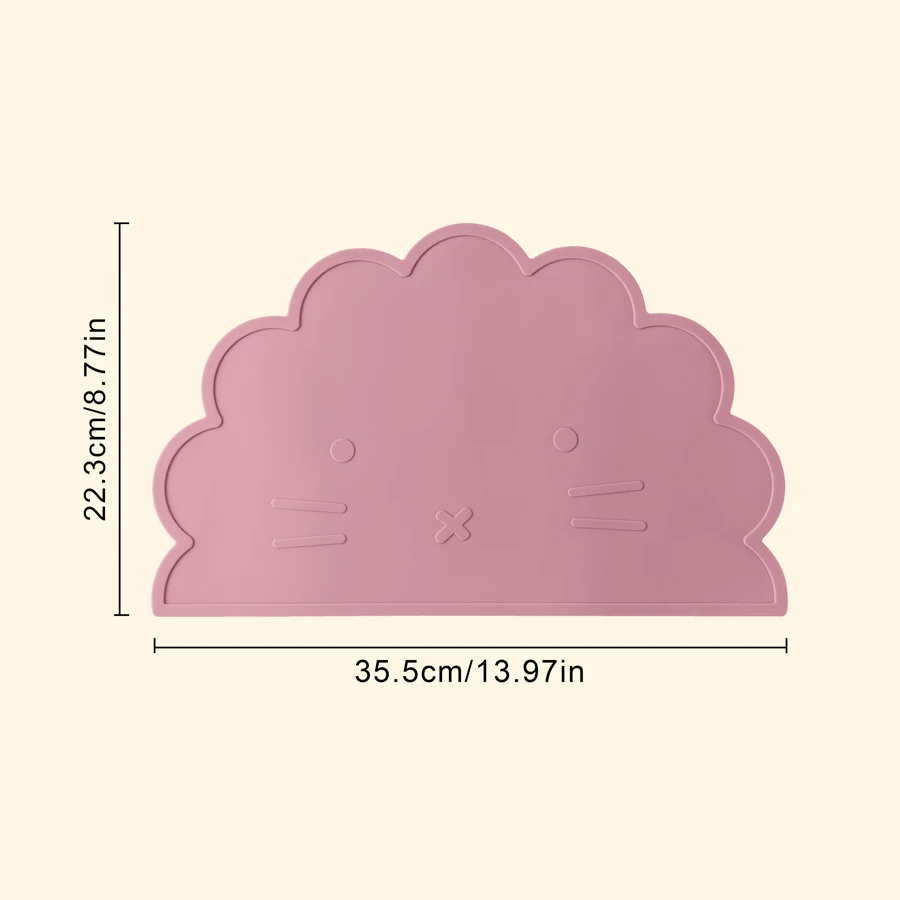 Wholesale Children Baby Tableware Baby Feeding Dishes Plate Mat Kids BPA Free Waterproof Baby Placemat  Baby Accessories 4