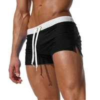 Men's Swimming Trunks Quick-drying Breathable Board Shorts Back Pocket With Zipper Surfing Swimming Beach Swimming Trunks Summer 2