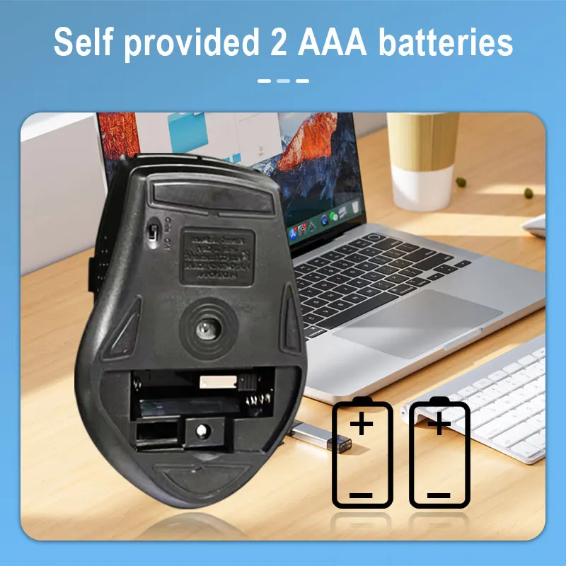 Wireless Business Mouse Optical Esports Mechanical Games Office Laptops Universal Silent Ergonomics Easy To Carry_voghion.com