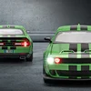 1:24 Dodge Challenger SRT Hellcat Alloy Modified Racing Car Model Diecasts Metal Sports Car Model Sound and Light Kids Toys Gift 3