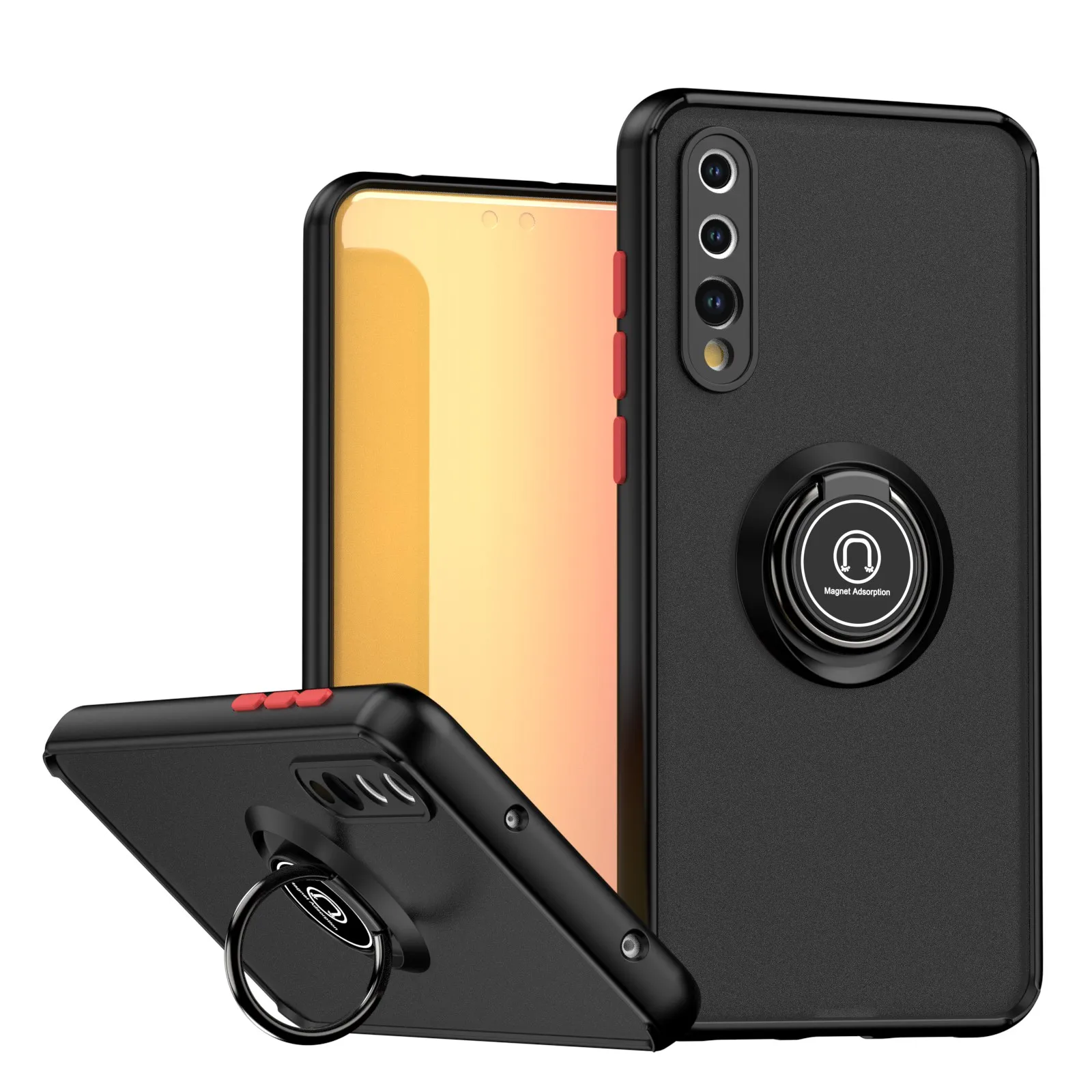 Magnetic Shockproof Matte Clear Phone Case - Fashionable Protective Cover