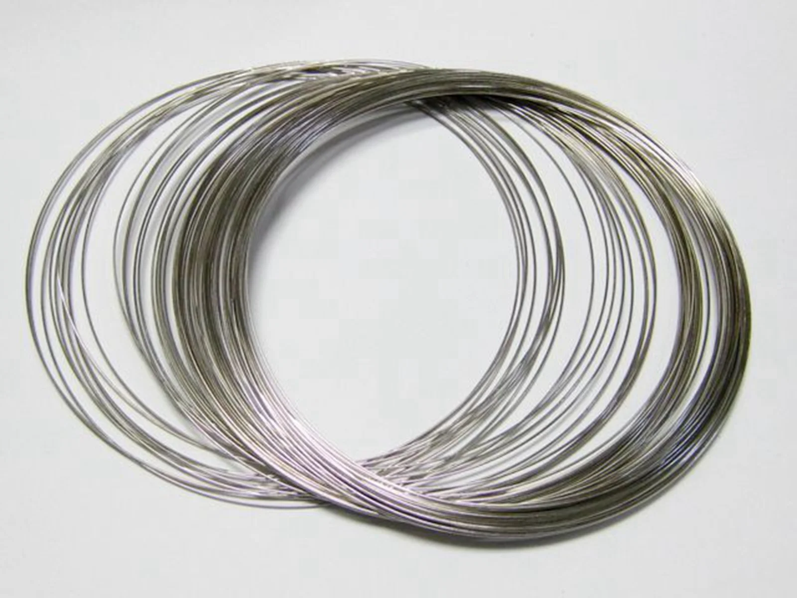 메모리 와이어 약 50개 루프 목걸이 초커 칼라 115mm
