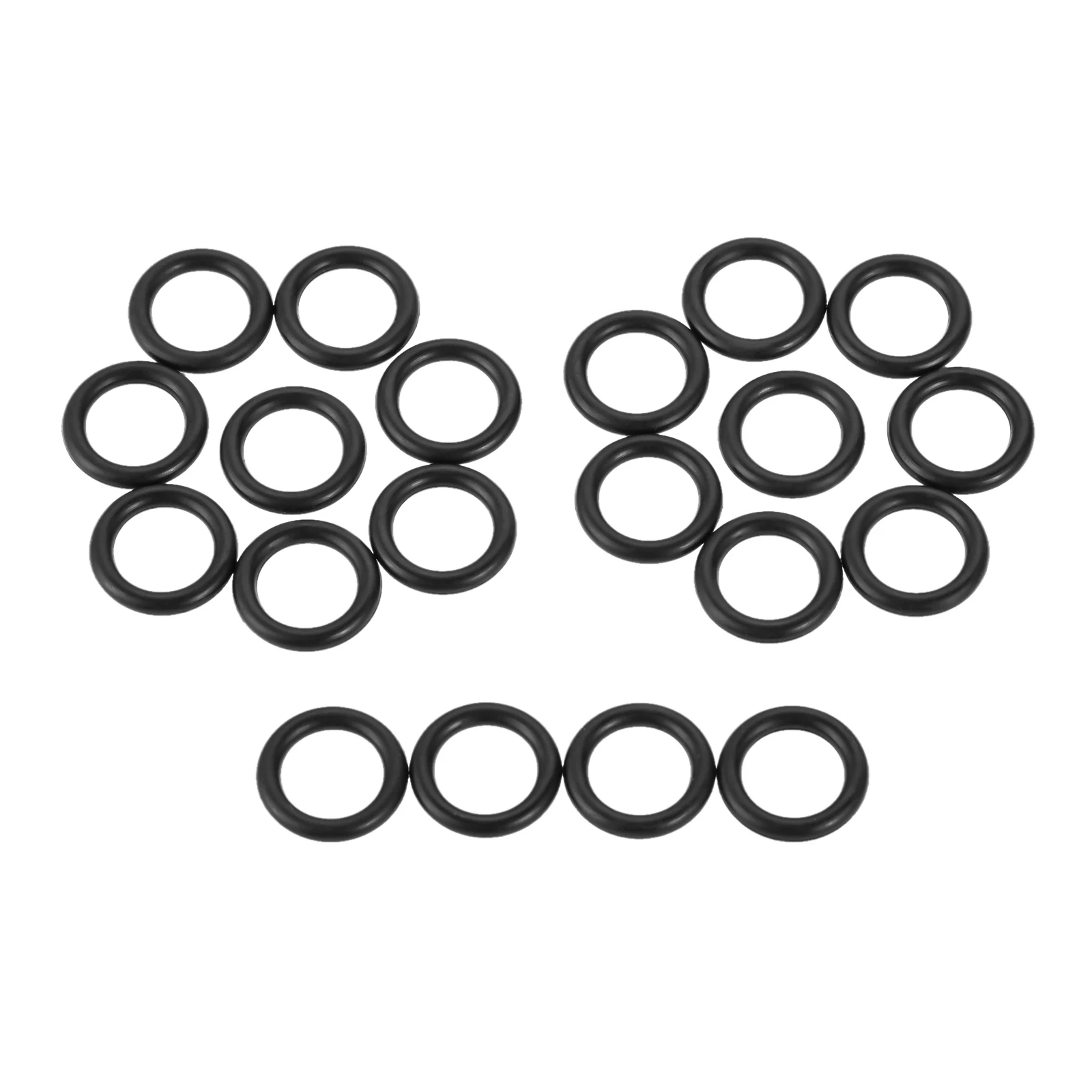 20Pcs Black Soft Rubber Propane Natural Gasket O-Ring Gas Leakage Sealing O-Ring Gaskets for Propane Tank Cylinder POL Connector