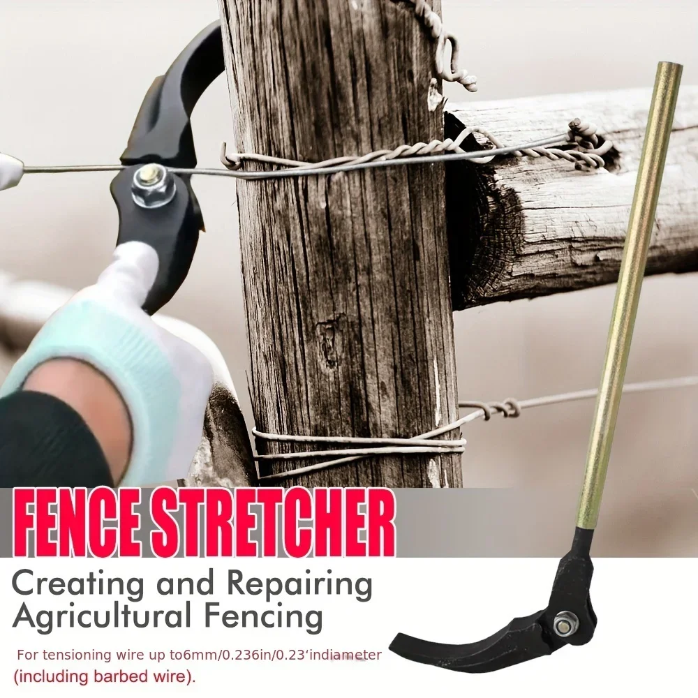 Fence Wire Stretcher Barbed Wire Fence Tensioner Easy Wire Puller for Creating and Repairing Agricultural Fencing Tools 2