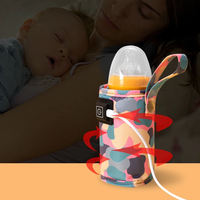 Baby Products Online - Usb Baby Bottle Warmer Portable Travel Warmer Baby  Milk Warmer Baby Feeding Bottle Heated Cover Insulation Thermostat Food  Warmer - Kideno