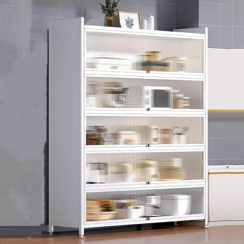White Modern Kitchen Cabinets Filing Closet Storage Console Table Sideboard Drawers Salon Display Vitrina Bedroom Furniture