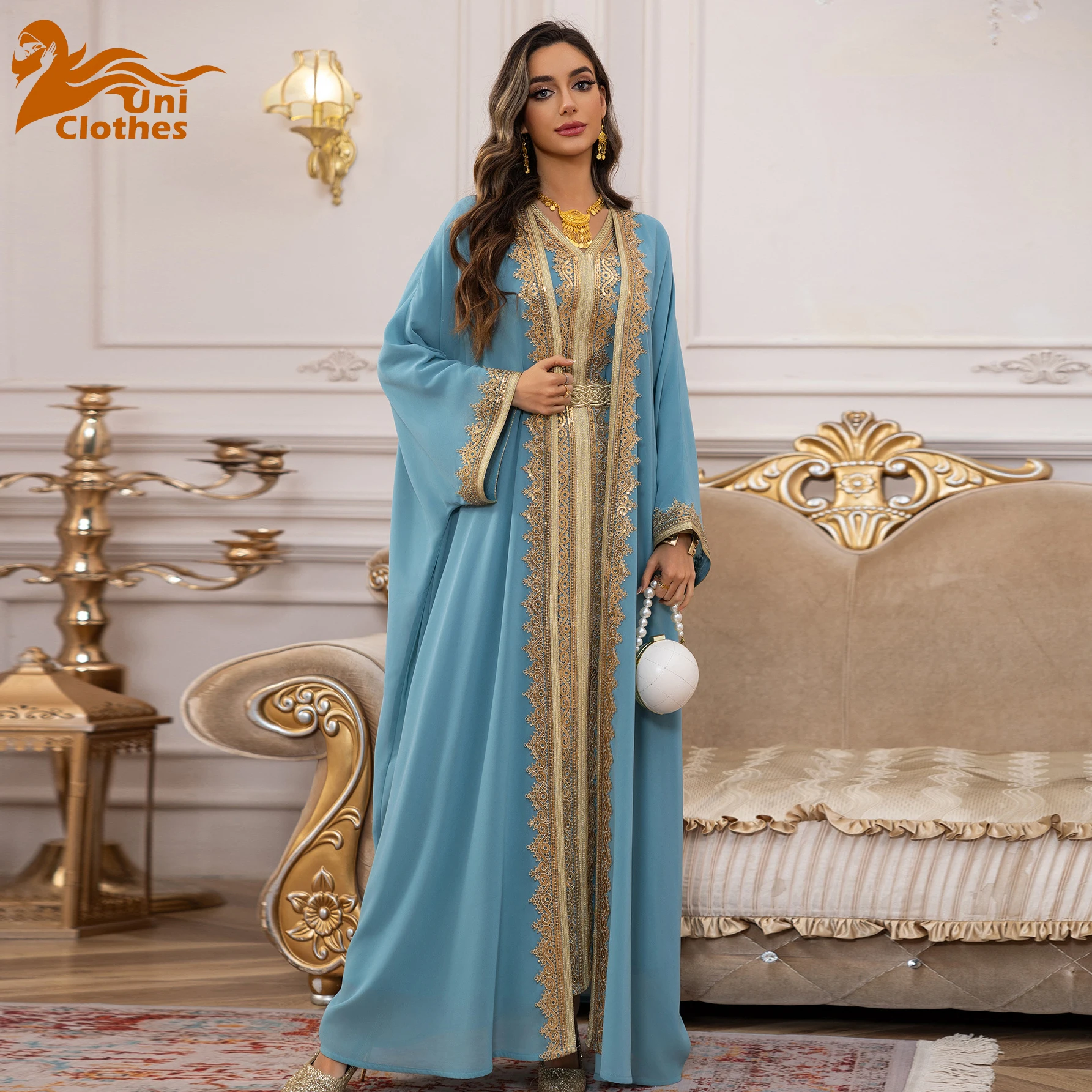 S.H ARAB SHOP عباية تركية ترند قفطان 3