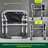 Disabled Aids Toilet Handrail, Non-slip Safety Toilet Assist Armrest Frame, Get Up Auxiliary Device Toilet Booster for Elderly 2