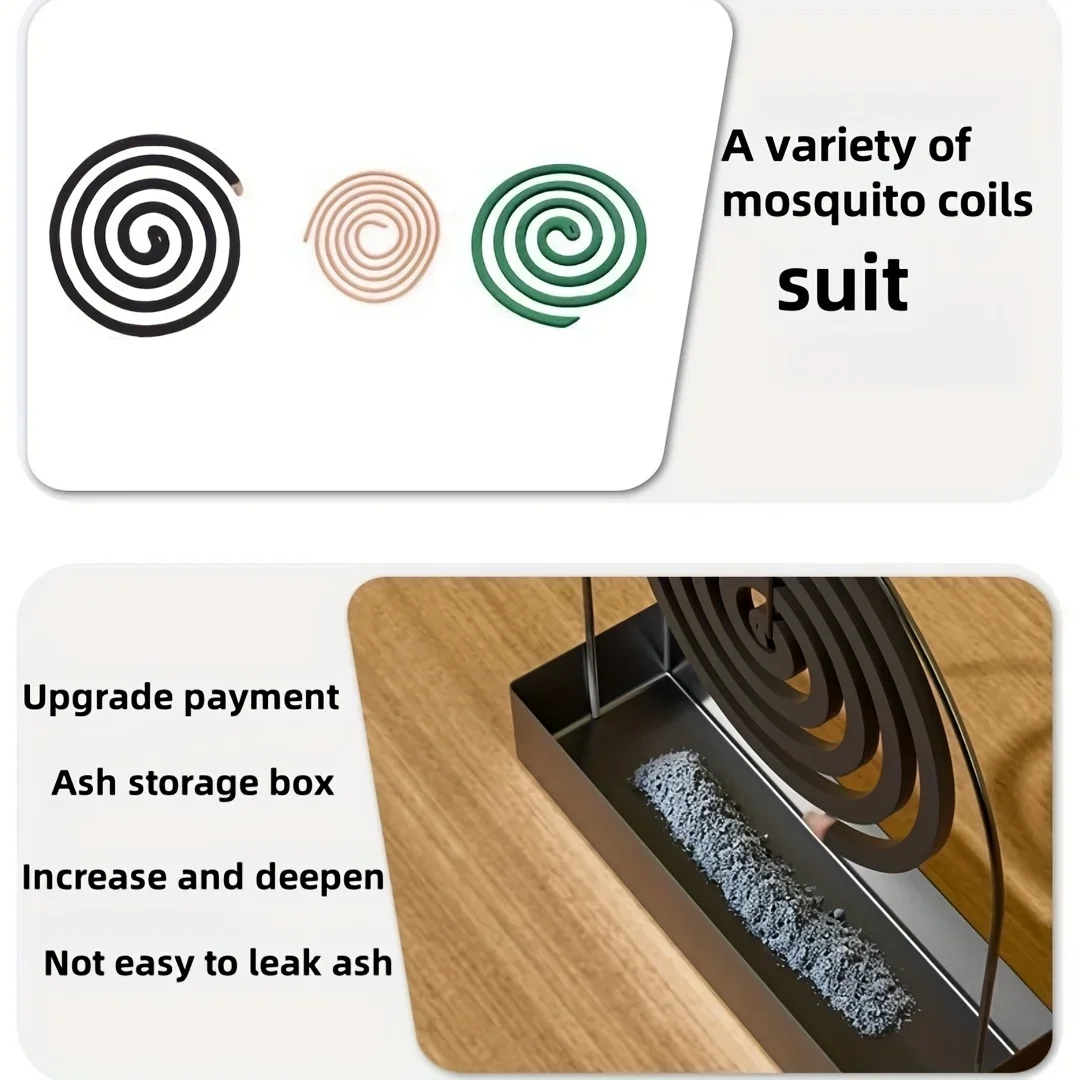 1pc Mosquito Coil Stand,Suitable for Hanging Mosquito Coils or Sandalwood Incense,Applicable to Decorating Living Rooms/Bedrooms