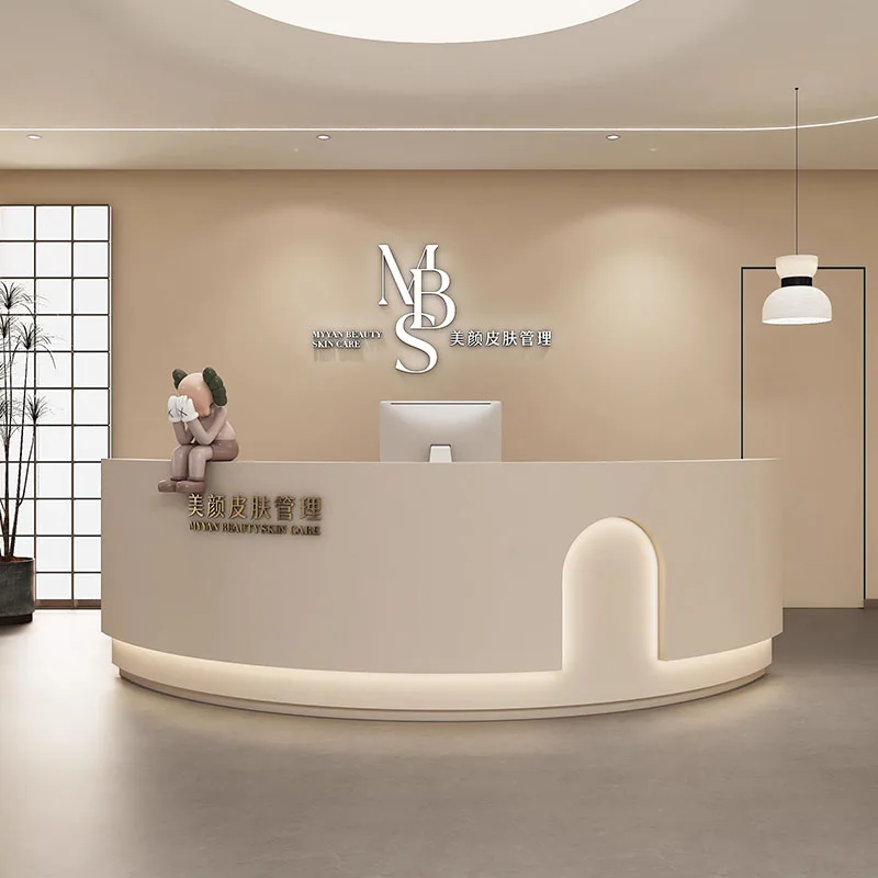 

Computer Restaurant Reception Desks Salon Pulpit Church Commercial Reception Desks Bar Mesa De Escritorio Modern Furniture