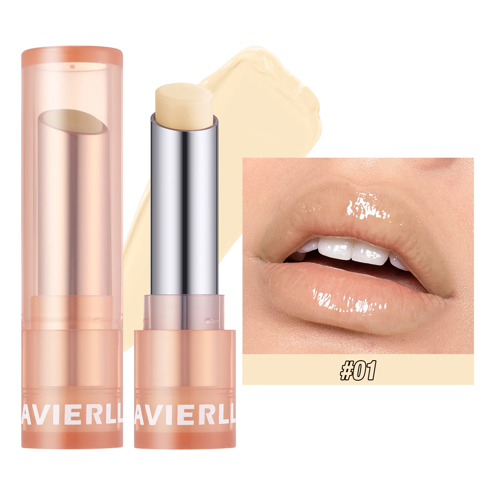 Ultra-Hydrating Vitamin E Tinted Lip Balm - Nude Shine Finish