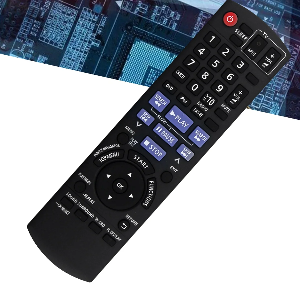 파나소닉 홈 시어터 리모컨 교체, 리시버 SC-PT480, SCPT480, SAPT480P, SA-PT480 SC-PT480P-K SAP-T480P, N2QAYB000514