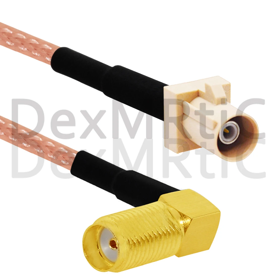 Fakra I Typ Männlich Weiblich BeigeTo SMA Stecker Jack Pigtail Kabel Adapter RG316 15 cm/30 cm/50 cm/100 cm Großhandel NEUE für Auto Connect – Detail 6