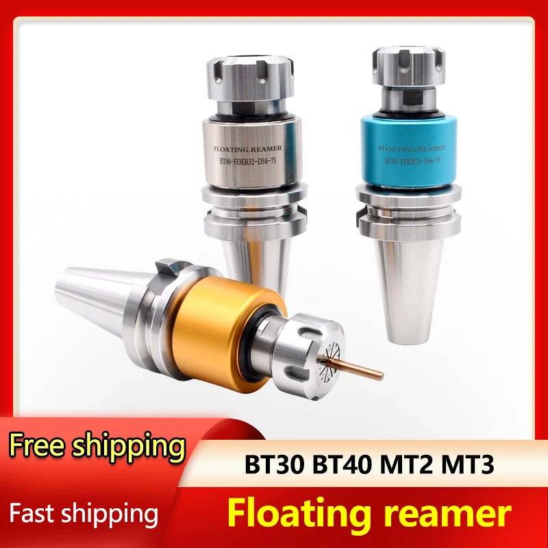Cono Morse Radiale 360 Gradi Alesatore Galleggiante Fder32 Bt40 Bt30 Portautensili Spindel Utensile Galleggiante Regolabile Tornio Macchina Utensile