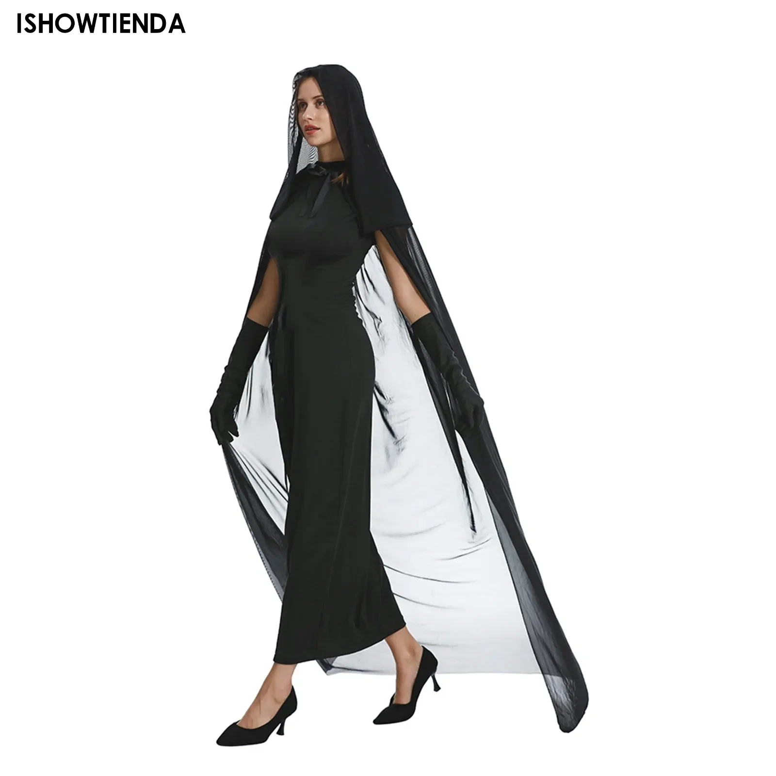 

Страшный призрак невесты костюм для косплея на Хэллоуин женская свадебная фотосессия с карнавальной вечеринкой