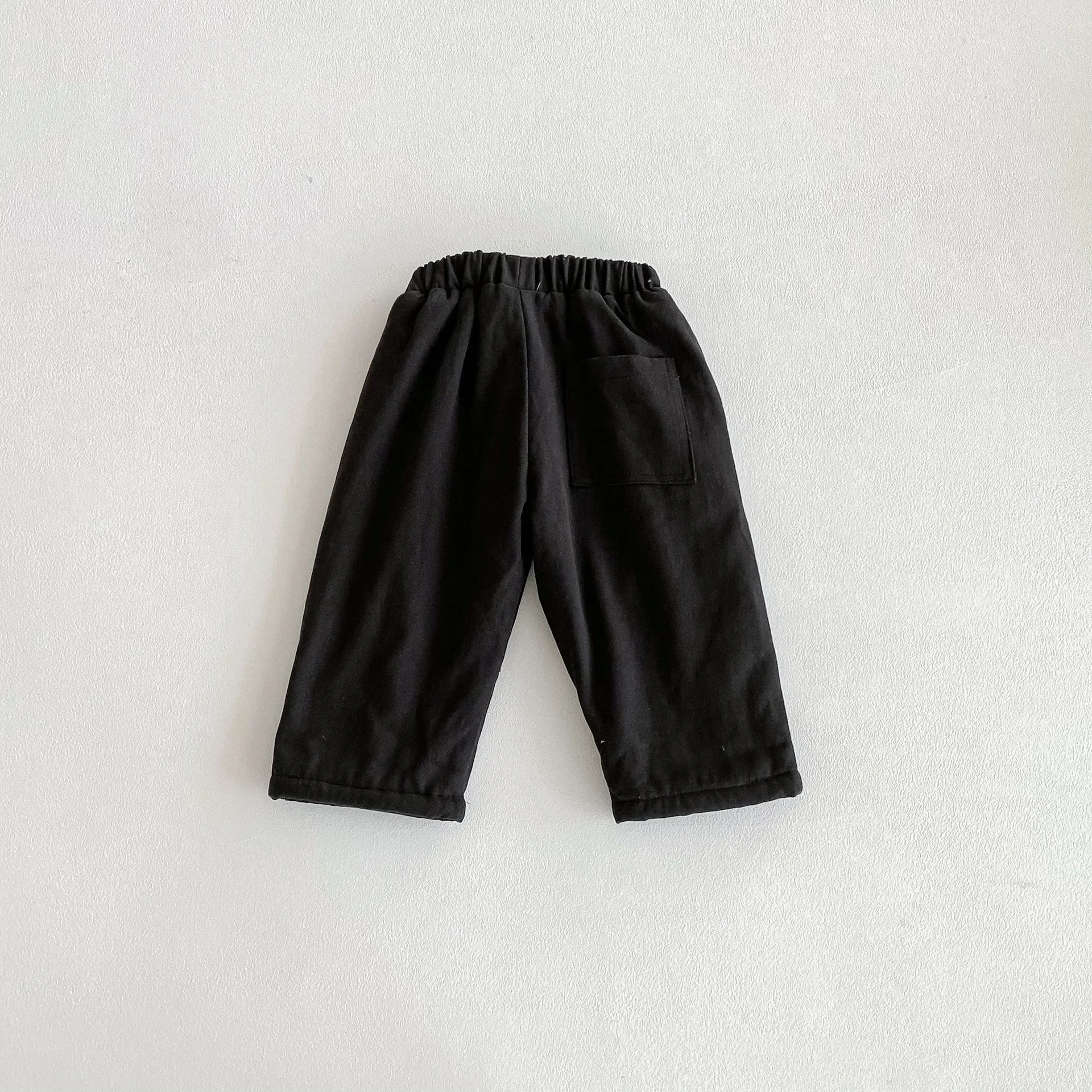 Warm Winter Kids Fleece Lined Pants for Boys and Girls