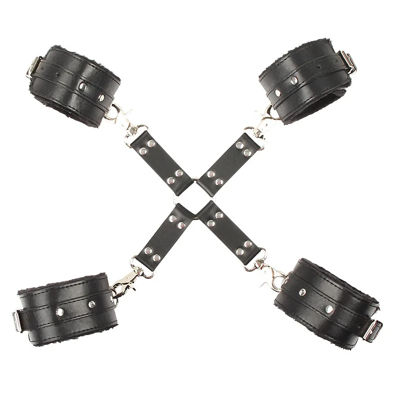 

New Vintage Women Men Harness Leather Belt Bondage Sexy Gothic Punk Corset Fur Leather Metal Leg garters Female belt Straps