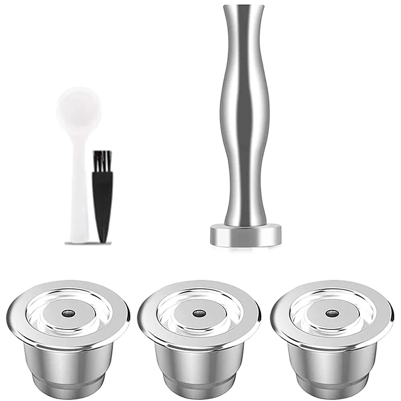 Capsule Caffè Capsule Riutilizzabili Nespresso Cialde Nespresso Riutilizzabili Cialde Caffè Espresso Compatibile In Acciaio Inossidabile