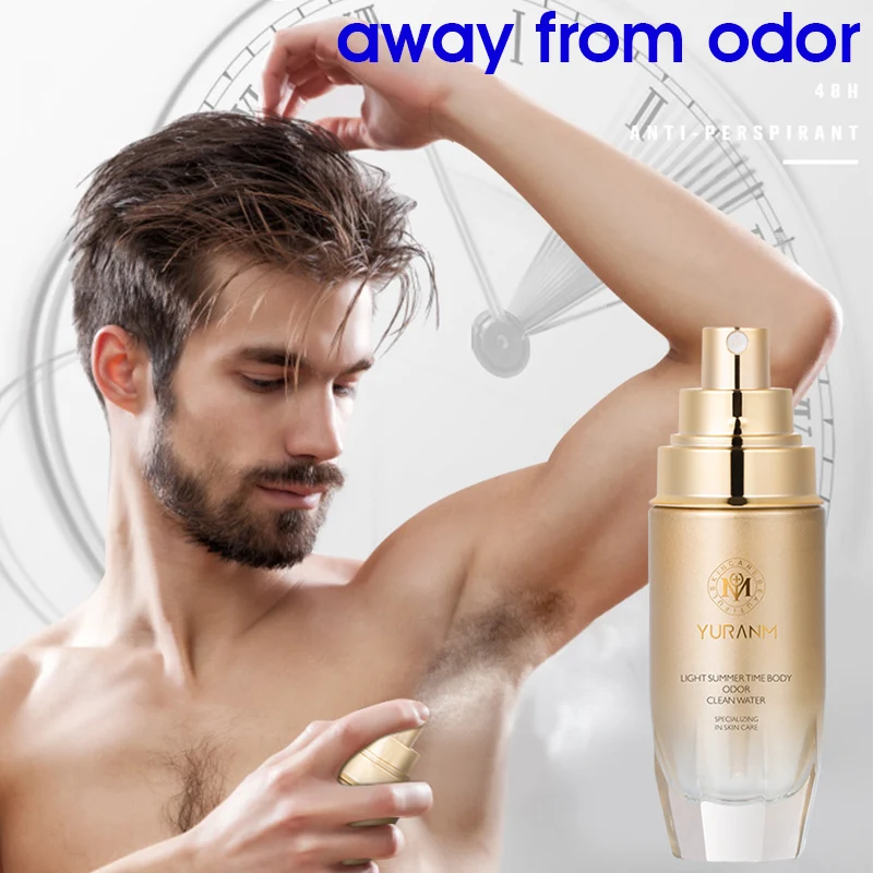 

Body Odor Removal Deodorant Spray Antiperspirant Dew Underarms Dry Lasting Fragrance Body Remove Odor Spray for men and women