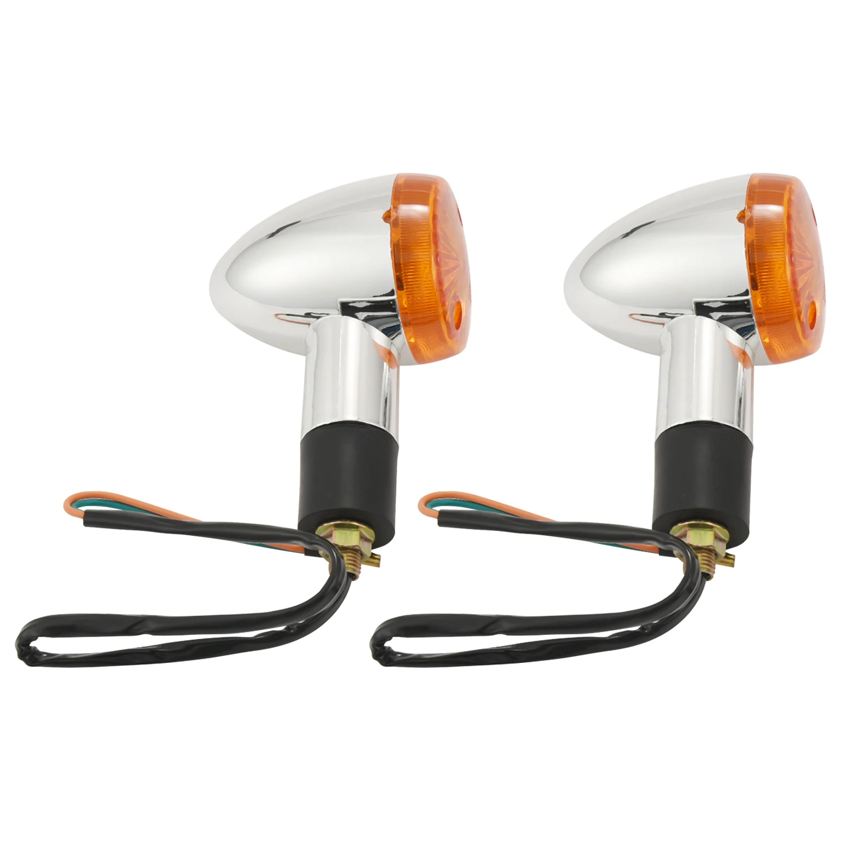 

Сигналы поворота для мотоциклов, передние и задние фары для Honda Kawasaki, Suzuki, Yamaha, стандартные уличные, для мотоциклов, велосипедов на заказ