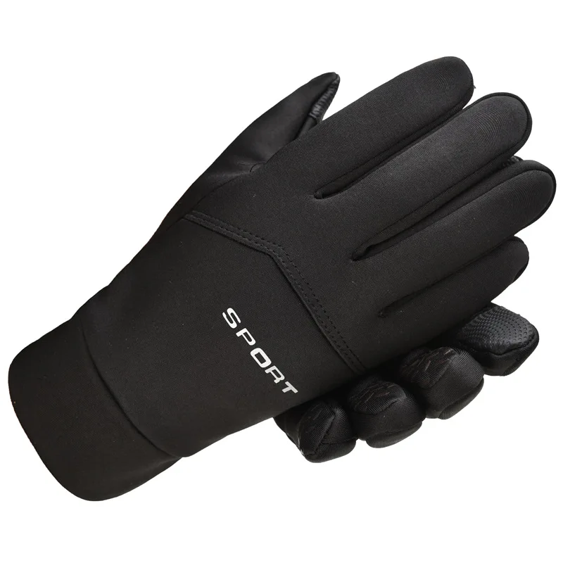 Winter Outdoor Sports Running Gloves Warm Touch Screen Gym Fitness Full Finger Gloves For Men Women Knitted Magic Gloves