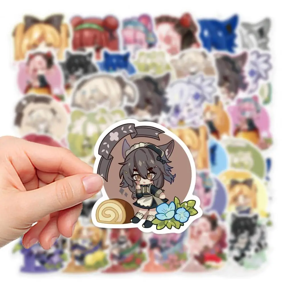 

50Pcs Anime Stickers Eco-friendly Sun-Resistant Cute Decals Stationery Supplies Scrapbooking Stickers Laptop Stickers