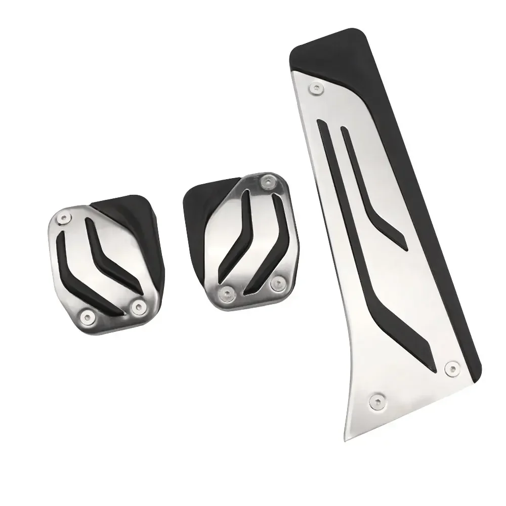 SAXTZDS Aluminum Alloy Throttle Brake Pedal Cover Suitable For BMW X1