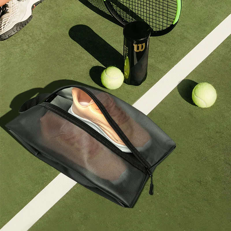 

Dustproof Shoes Storage Bags Travel Portable Mesh Shoes Bag with Sturdy Zipper Pouch Case Waterproof Pocket Shoes Organizer