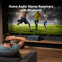 NEOHIPO AK45 2.0 Channel Amplifier 40Wx2 Stereo Audio Power Amp with Bluetooth 5.0, USB/SD Playback, Bass Treble Control for Hom 5