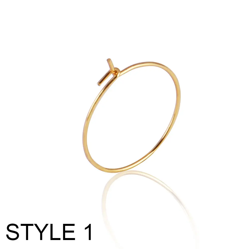20PCS Premium Stainless Steel Large Circle Hoop Earrings