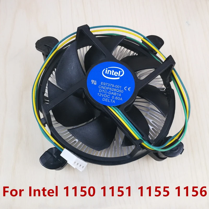 Original  CPU Fan For  1150 1151 1155 1156 CPU 9225 92*92*25MM Comptuter CPU CASE Cooling Fan  With 4PIN PWM exegate ex283278rus кулер exegate ee97378 al copper s1150 1151 1155 1156 tdp 95w hydro bearing 4pin 23 5db box