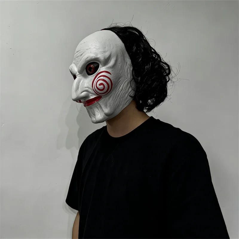 Saw Billy the Puppet Horror Mask Cosplay Props
