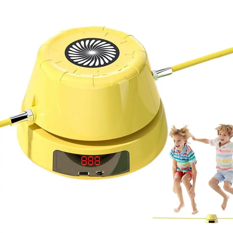 

Rope Skipping Machine Electric Jump Rope Machine With Remote Multi Users Workout Skipping Rope Jumping Rope Machine For Family