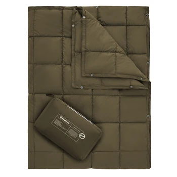King Camp Blanket, With Buckles, Warm Comfy Foldable 1