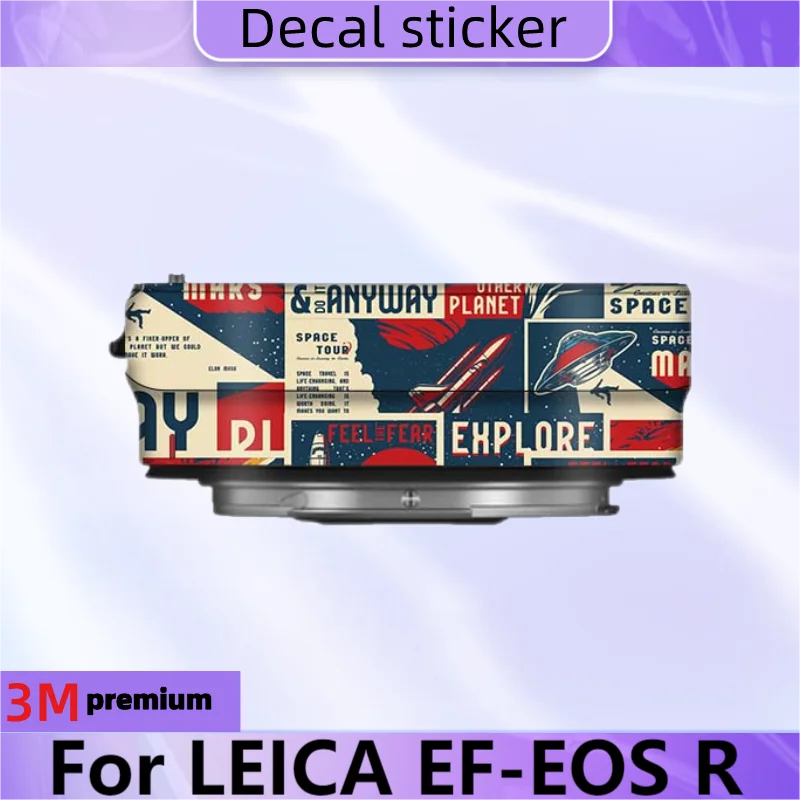 Ef-Eos R Rf Adapter Mount Ring Decal Skin Vinyl Wrap Film Camera Lens Sticker Per Canon Eos R5 R6 R7 R3 R Rp R10 R5C Ef-Eosr