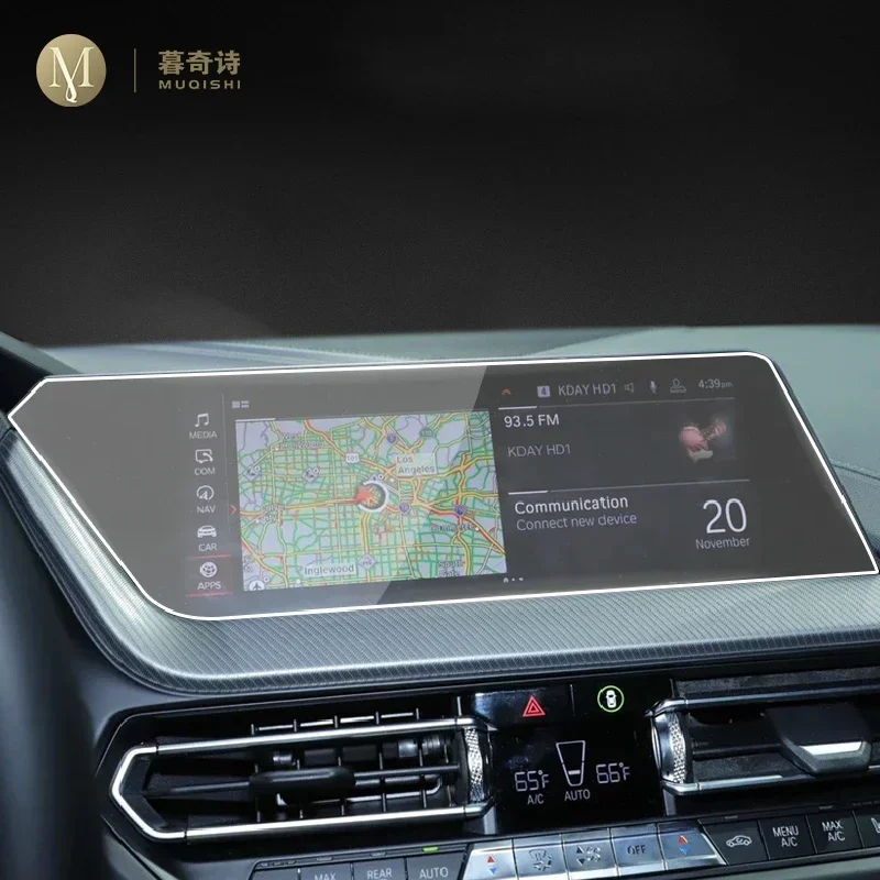 WMTCNC 8.4 Protezione dello Schermo in Vetro Temperato HD Trasparente per Jeep per Wrangler JL 2018 Anno di Navigazione GPS per Auto Protezione dello Schermo per Auto in-Dash Proteggere